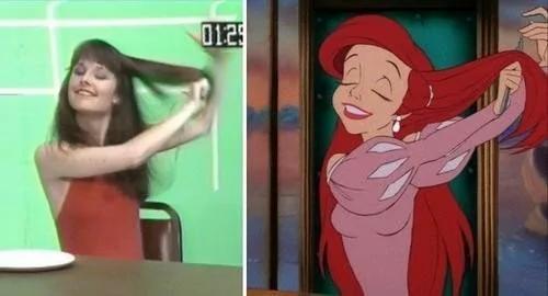 迪士尼著名的卡通人物都是有原型的,你知道它们是按照哪些明星画的吗?