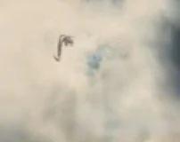 云南玉溪天空中出现的龙