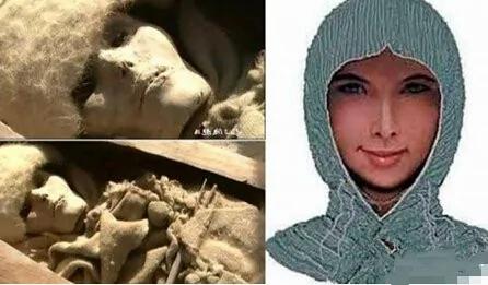 中国8大古尸复原照,原来香妃长这个样子...太震惊了!