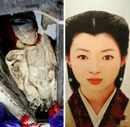 中国8大古尸复原照,原来香妃长这个样子...太震惊了!