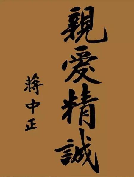 技法精到 法度严谨 -- 观蒋介石书法