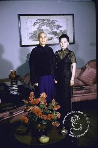 品德无法伪造 蒋介石夫妇晚年珍贵照片