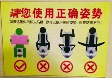 意想不到的答案 公厕是蹲还是坐马桶好?