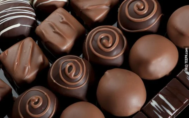 7.吃巧克力有助於預防蛀牙。