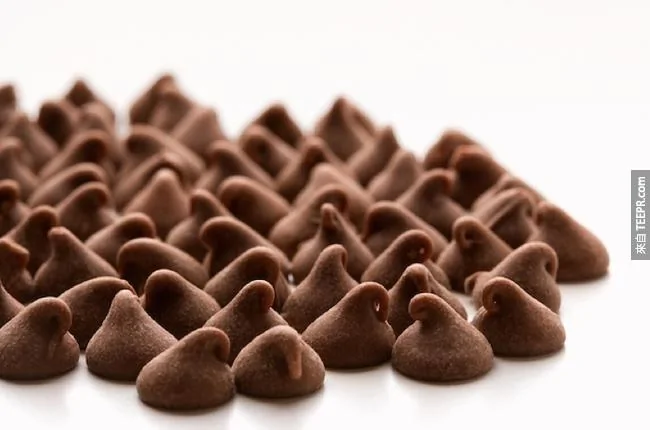 9.好時(Hershey)巧克力每天製造超過8,000萬顆「Kisses」巧克力。