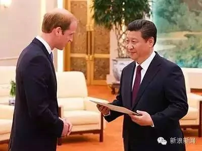 今年3月威廉王子访问中国大陆。