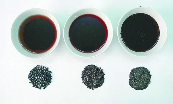 担心染色黑米、黑芝麻?教你10秒钟识别术