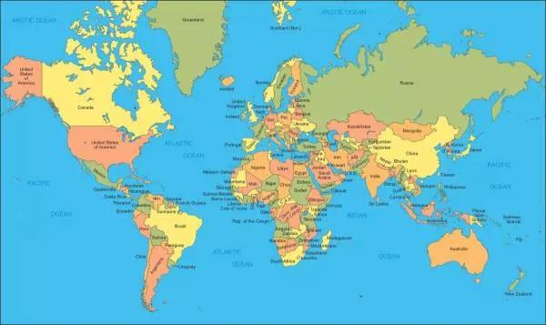 原来俄罗斯并没有那么大?!别再被骗了!地图是错的!