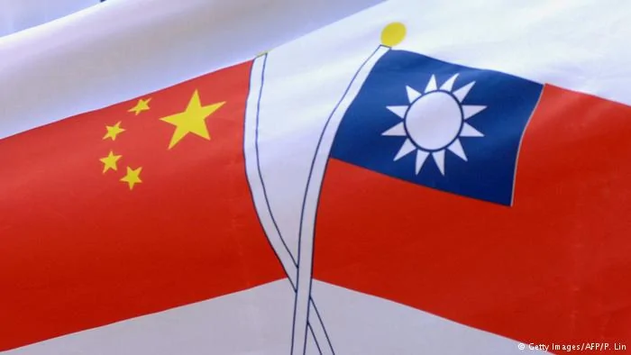 Flagge China und Taiwan