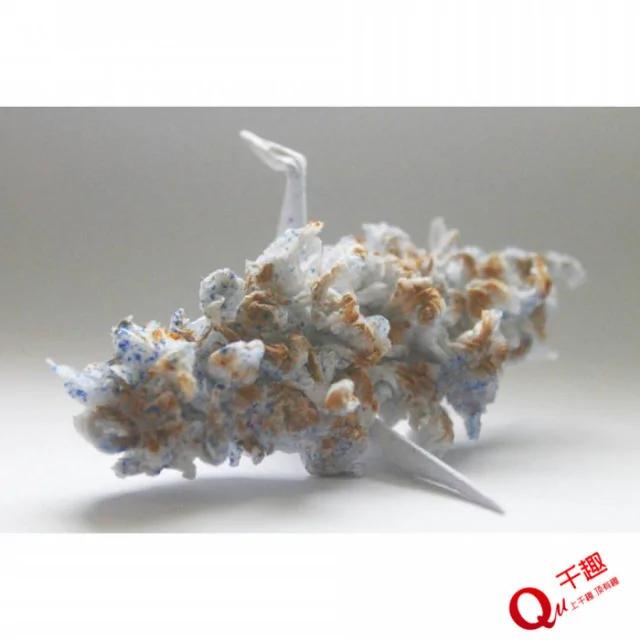 艺术家的独特千纸鹤!背后有着超级感人的故事!
