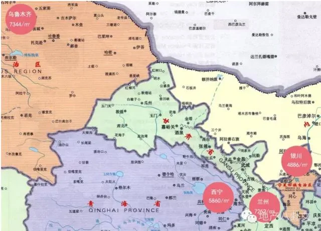 令人悲傷的中國房價地圖