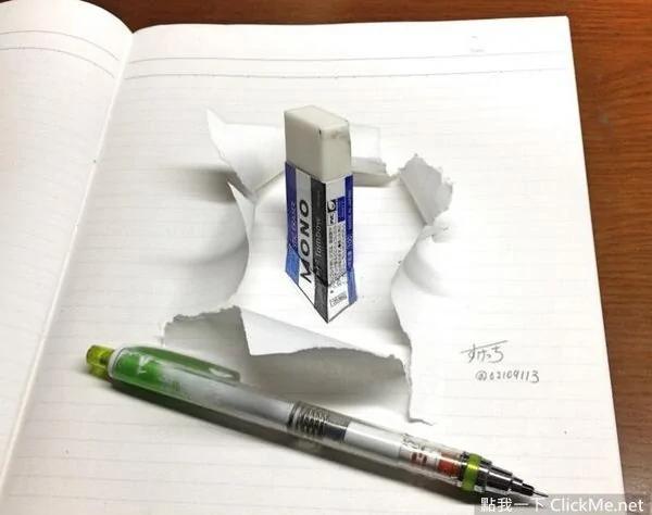 突破画面的超神立体插画!二次元人物跑到现实生活中?!