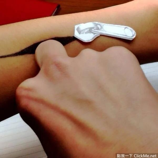 突破画面的超神立体插画!二次元人物跑到现实生活中?!