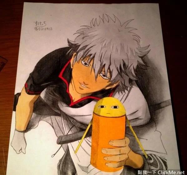 突破画面的超神立体插画!二次元人物跑到现实生活中?!