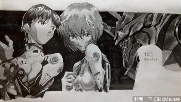突破画面的超神立体插画!二次元人物跑到现实生活中?!