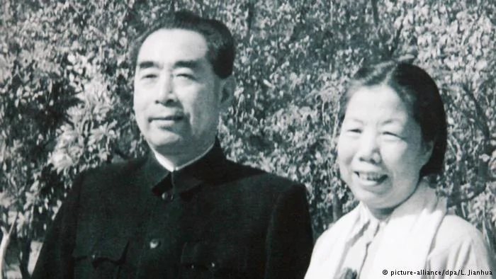 China Zhou Enlai und seine Ehefrau