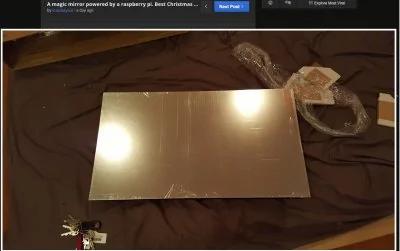 男子用一片双面镜做出真实版魔镜,高科技产品厂商都想到!