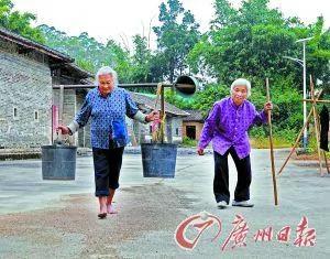 广东年近八旬老妇从不穿鞋 上山拾柴如履平地