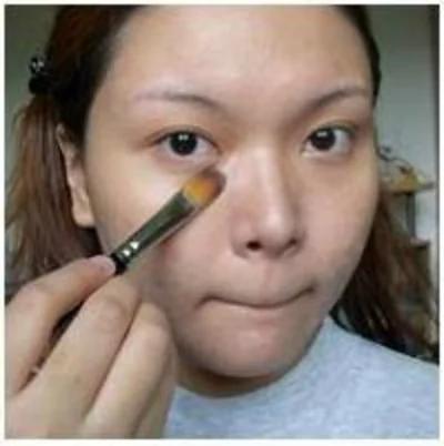素颜真有点不忍直视呢 但是 化完妆后连她亲妈都认不出!