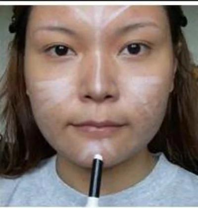 素颜真有点不忍直视呢 但是 化完妆后连她亲妈都认不出!