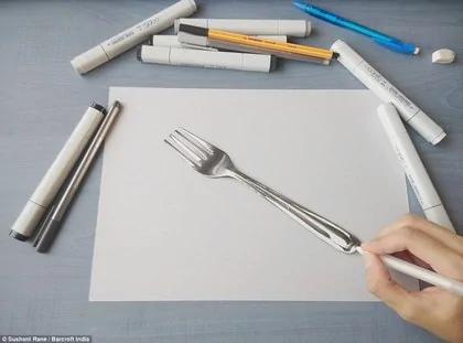 纸上一颗栩栩如生 3D鸡蛋 让印度大学生爆红