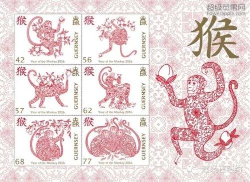 中国猴年被全世界邮票设计师“玩坏了”