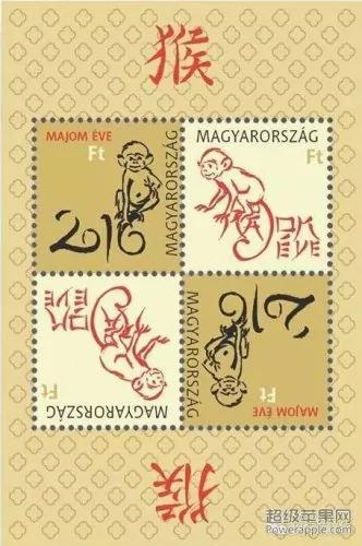中国猴年被全世界邮票设计师“玩坏了”
