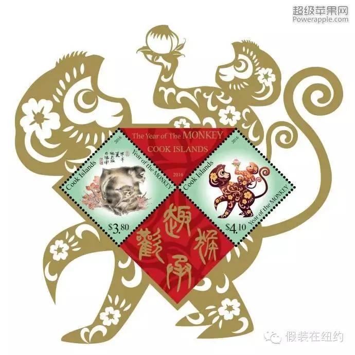 中国猴年被全世界邮票设计师“玩坏了”