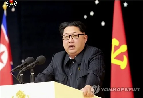 资料图片：朝鲜国防委员会第一委员长金正恩（韩联社）