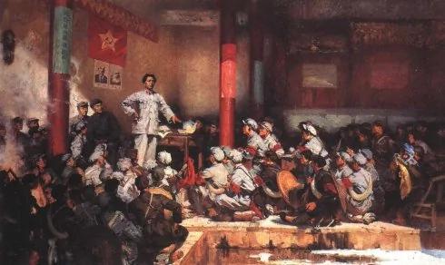 “打土豪,分田地” 这几字用得很高明