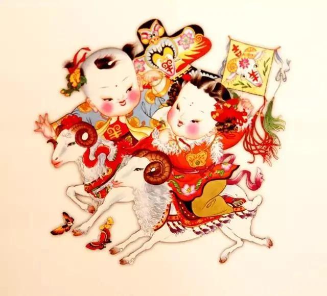 年画里的中国年味