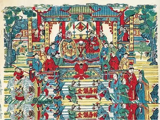 年画里的中国年味