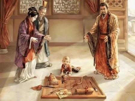 神奇!古代幼童“抓周”居然能预测未来