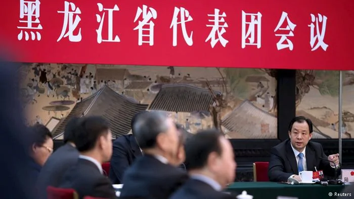 China Lu Hao Gouverneur von Heilongjiang zur Protesten der Kohlearbeiter