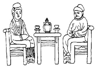 古代教材教你如何“坐有坐相”