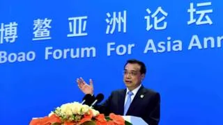 李克強在博鰲論壇上再次闡釋中國的宏觀經濟政策。