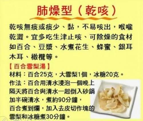 久咳不愈的良药,万人分享!