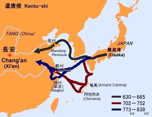 大唐文明垂范日本