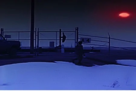 核基地UFO目击事件回放模拟图（vimeo视频截图）
