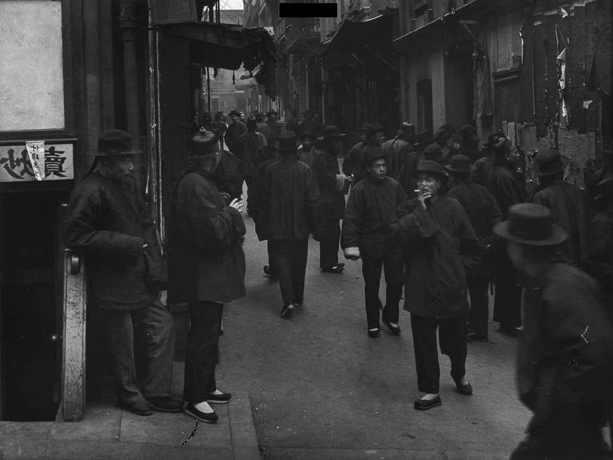 22张1906年旧金山大地震前唐人街珍贵照