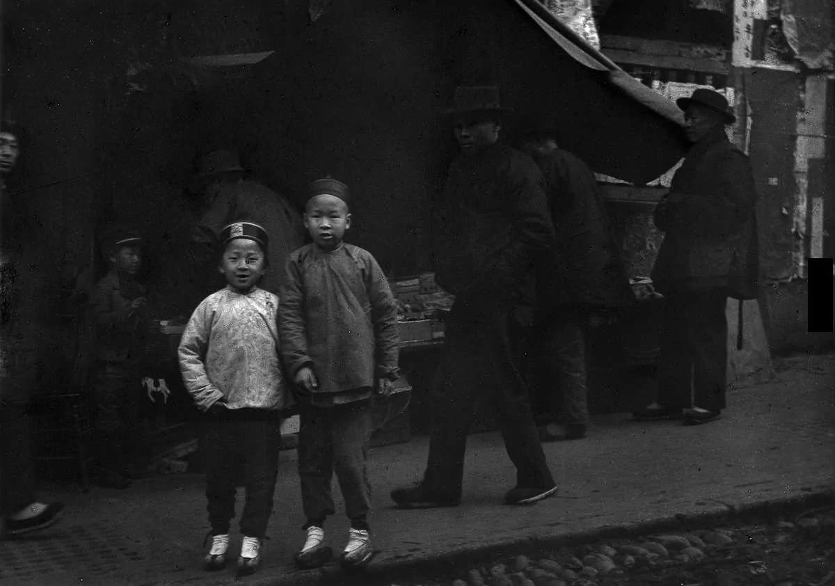 22张1906年旧金山大地震前唐人街珍贵照