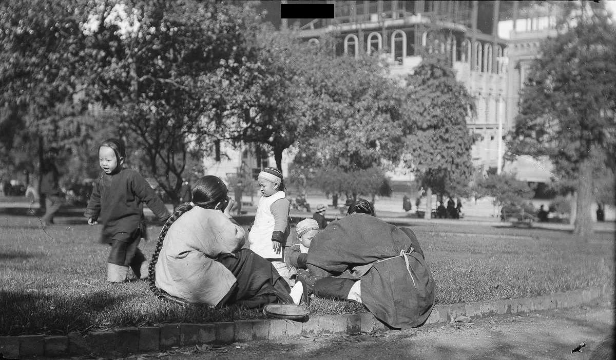 22张1906年旧金山大地震前唐人街珍贵照