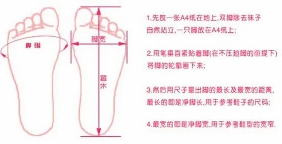 美国最全的鞋子尺码对照表