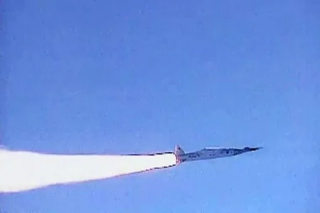 時速近10倍聲速的超高音速飛行器X-43A（YouTube視頻截圖）