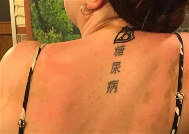 外國人喜歡把漢字刺在身上。(圖片取自PTT)