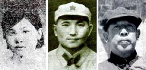 左起：金维映、邓小平、李维汉