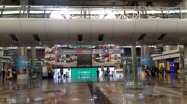 馬來西亞首都吉隆坡中央車站。（美國之音朱諾拍攝，2016年3月13日）