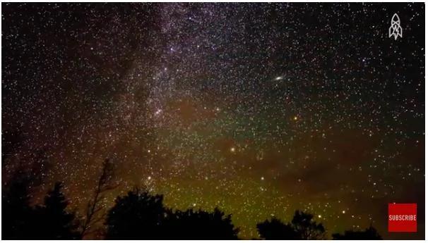 加拿大小伙白天是个盲人 晚上他却能看到整个宇宙