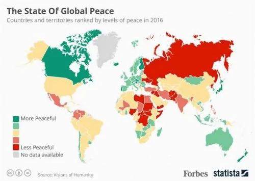 "世界最不安全国家"?你可能已经猜到了
