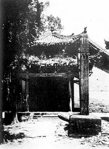 绝版珍贵老照片 焚毁前的少林寺真实影像